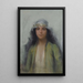 La Byzantine - Fausto Zonaro — quadro incorniciato alla parete