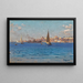 Au large de la pointe du Sérail - Fausto Zonaro — quadro incorniciato alla parete