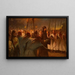Il decimo di Muharram - Fausto Zonaro — quadro incorniciato alla parete