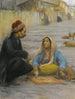 La diseuse de bonne aventure - Fausto Zonaro — vista dell’opera