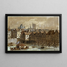 Le Grand Châtelet et le pont aux Meuniers en 1580 - Fédor Hoffbauer — quadro incorniciato alla parete