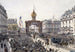 Passeggiate sui Boulevard, corteo ufficiale durante le feste franco-russe, Parigi, 20 ottobre 1893 - Fédor Hoffbauer — vista dell’opera