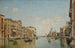 Vista del Gran Canal di Venezia - Federico del Campo — vista dell’opera