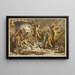 Allégorie sulla vita di Canova - Felice Giani — quadro incorniciato alla parete