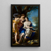Diane avec des nymphes - Felice Torelli — quadro incorniciato alla parete