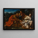 Suzanne e gli anziani - Felice Torelli — quadro incorniciato alla parete
