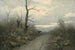 Paesaggio invernale - Felicjan Moczik — vista dell’opera