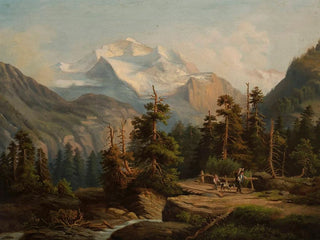 Feliks Brzozowski - Mountain landscape.webp