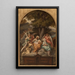 Le Repos de la Sainte Famille - Felix-Henri Giacomotti — quadro incorniciato alla parete