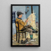 Réparateur de filets - Felix Nussbaum — quadro incorniciato alla parete
