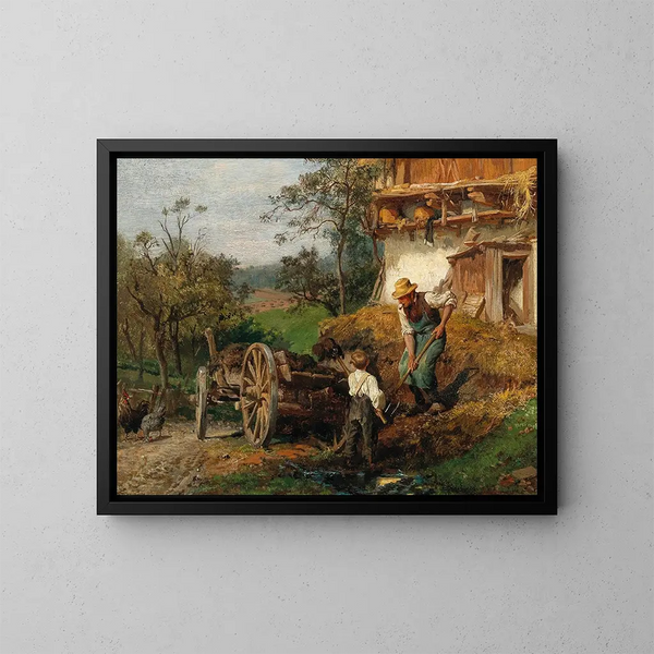 Le Petit Aide - Felix Schlesinger — quadro incorniciato alla parete