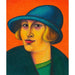 Riproduzione del dipinto Donna - Karl Wiener