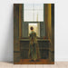 Riproduzione del dipinto Donna alla finestra - Caspar David Friedrich