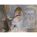 Riproduzione del dipinto Donna che si prepara - Berthe Morisot
