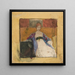 Donna seduta - Edwin Austin Abbey — quadro incorniciato alla parete