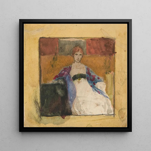 Femme assise - Edwin Austin Abbey