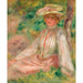 Riproduzione del dipinto Donna nel Giardino - Pierre-Auguste Renoir