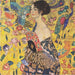 Donna con ventaglio - Gustav Klimt — vista dell’opera