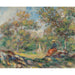 Riproduzione del dipinto Donna in un Paesaggio - Pierre-Auguste Renoir