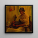 Donna di Tehuantepec - Germn Gedovius — quadro incorniciato alla parete