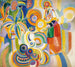 Donna portoghese - Robert Delaunay — vista dell’opera