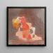 Donna che si appoggia indietro - Paul Klee — quadro incorniciato alla parete