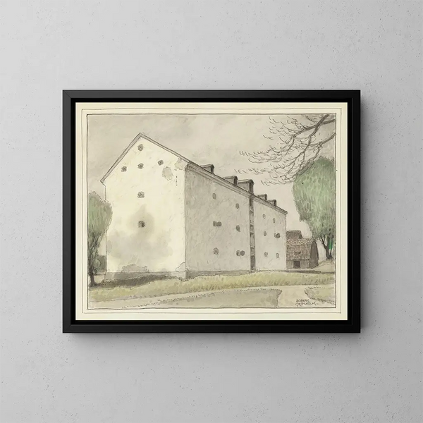 Gripsholm - Ferdinand Boberg — quadro incorniciato alla parete