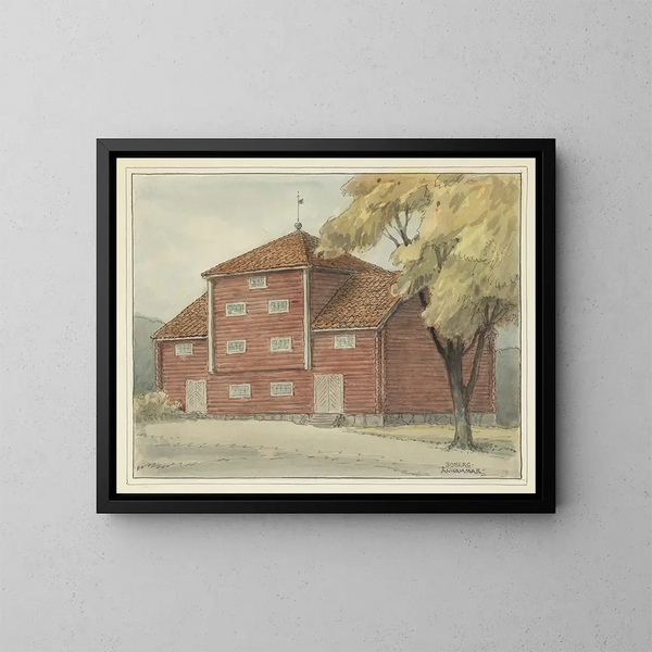 Nhamar - Ferdinand Boberg — quadro incorniciato alla parete