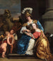 Margarita Trip nel ruolo di Minerva che istruisce sua sorella Anna Maria Trip - Ferdinand Bol — vista dell’opera