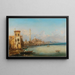 Motivo di Venezia - Ferdinand Bonheur — quadro incorniciato alla parete