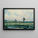 Paesaggio dell'Elba - Ferdinand Engelmüller — quadro incorniciato alla parete