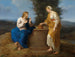 Il Cristo e la Samaritana - Ferdinand Georg Waldmüller — vista dell’opera