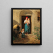 L'enfant de bonne humeur - Ferdinand Georg Waldmüller — quadro incorniciato alla parete