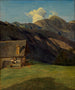 Il rifugio alpino sul Hoisenrad vicino a Ischl - Ferdinand Georg Waldmüller — vista dell’opera