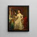 L'attrice Elise Höfer - Ferdinand Georg Waldmüller — quadro incorniciato alla parete