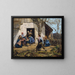 La ressuscitata - Ferdinand Georg Waldmüller — quadro incorniciato alla parete