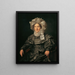 Elisabeth Waldmüller, la madre dell'artista - Ferdinand Georg Waldmüller — quadro incorniciato alla parete