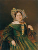 Donna in abito verde salmone-rosso iridescente - Ferdinand Georg Waldmüller — vista dell’opera