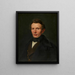 Monsieur von Bartsch - Ferdinand Georg Waldmüller — quadro incorniciato alla parete