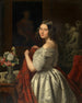 Giovane donna alle toilette - Ferdinand Georg Waldmüller — vista dell’opera