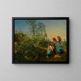 Ferdinand Georg Waldmller - Kirchgang im Frhling.webp
