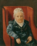 Rosina Wieser su una poltrona - Ferdinand Georg Waldmüller — vista dell’opera