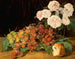 Nature morte con rose, fragole e pane - Ferdinand Georg Waldmüller — vista dell’opera