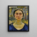 Ritratto di Letizia Raviola - Ferdinand Hodler — quadro incorniciato alla parete