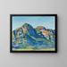 Les Dents Blanches - Ferdinand Hodler — quadro incorniciato alla parete