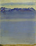 Il lago di Ginevra con le Alpi della Savoia - Ferdinand Hodler — vista dell’opera