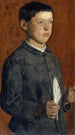 Portrait d'August Hodler l'étudiant - Ferdinand Hodler — vista dell’opera