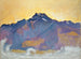 Le Denti del Midi visti da Chesires - Ferdinand Hodler — vista dell’opera