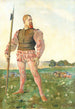 Le guerrier en colère - Ferdinand Hodler — vista dell’opera