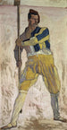 Guerrier avec hallebarde - Ferdinand Hodler — vista dell’opera